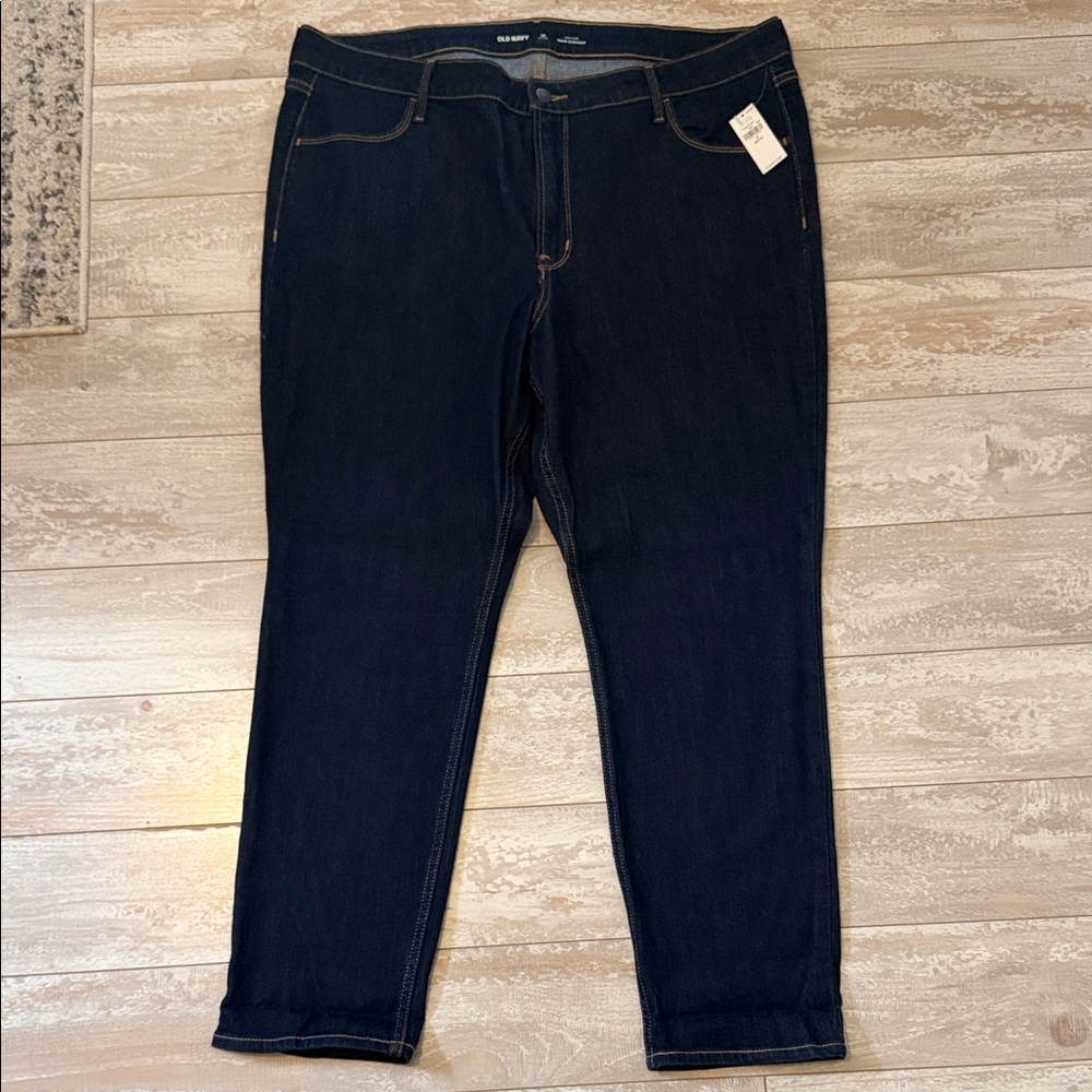 Old Navy Women's Dark Indigo Skinny Jeans